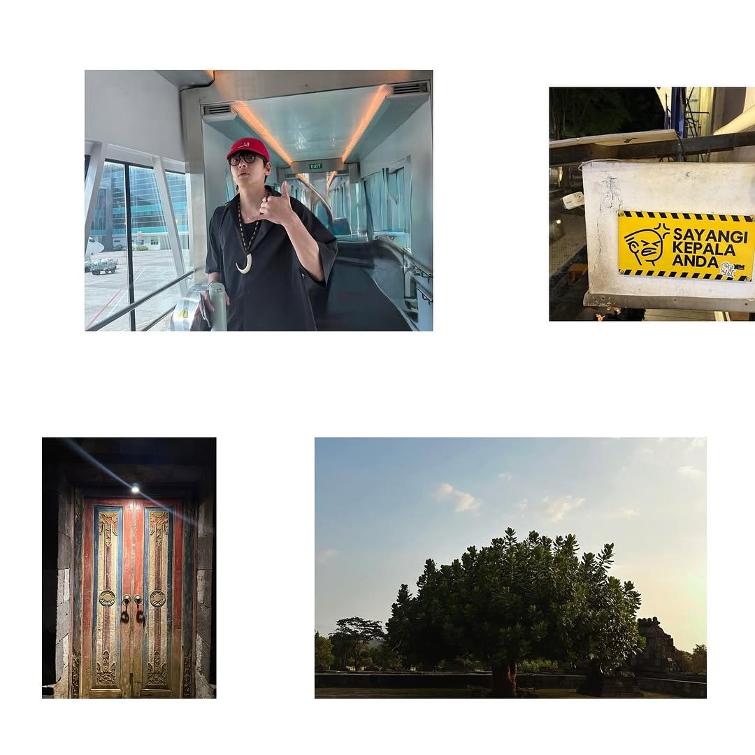 Photo by 지창욱 on October 16, 2025. May be an image of poster, outdoors and text.