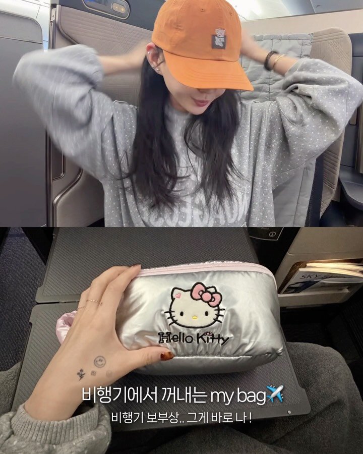 jiddoon 게시물 이미지: 비행 시간 잘 즐기면 내려서 꿀 컨디션 가능✈️💛