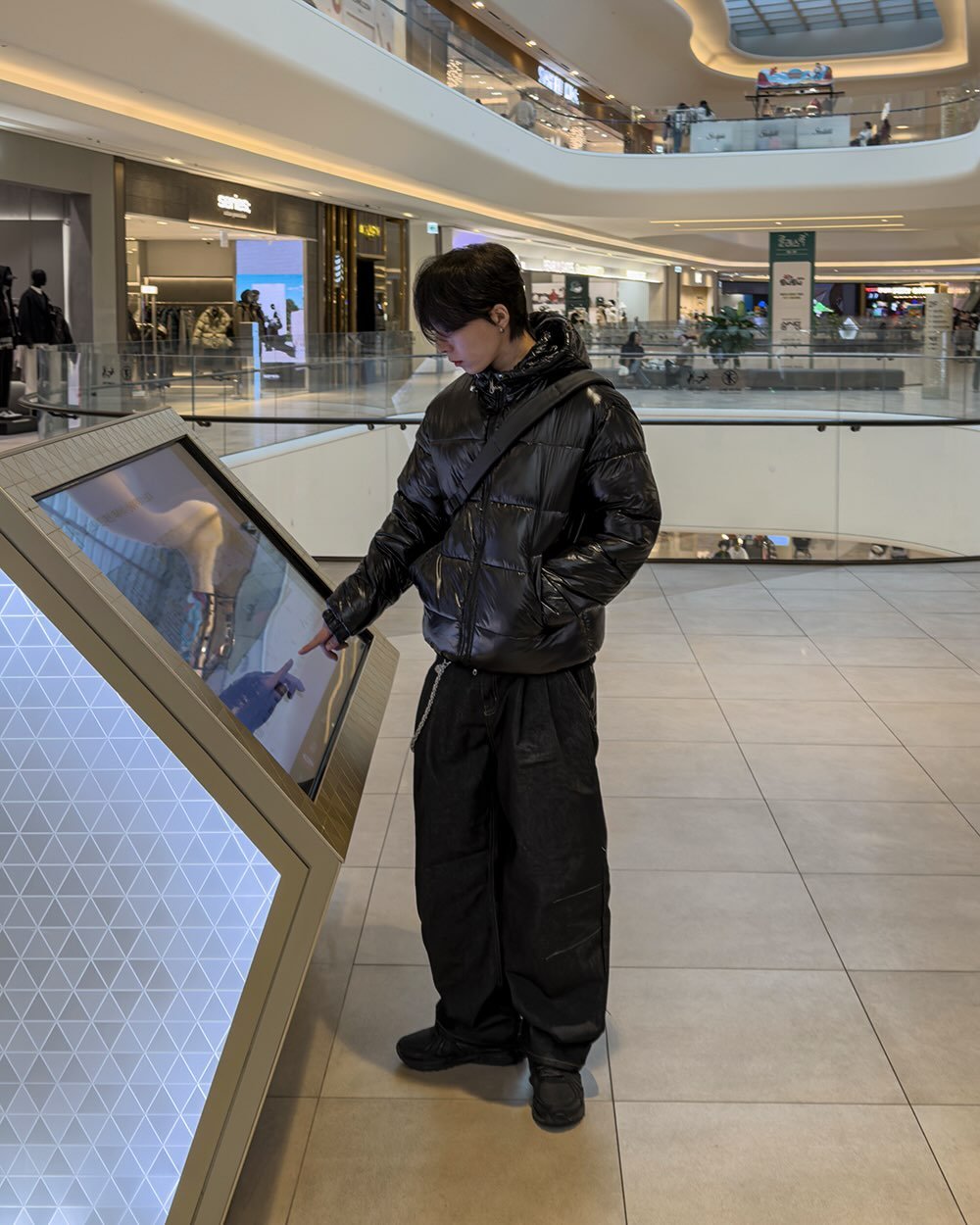 Photo by 지금JIIGEUM❄️ on November 30, 2025. May be an image of standing, display case and text.