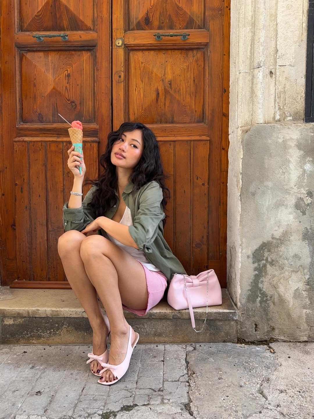 jihoon 게시물 이미지: 🎀 sunny sicily + ice cream + good hair day +...