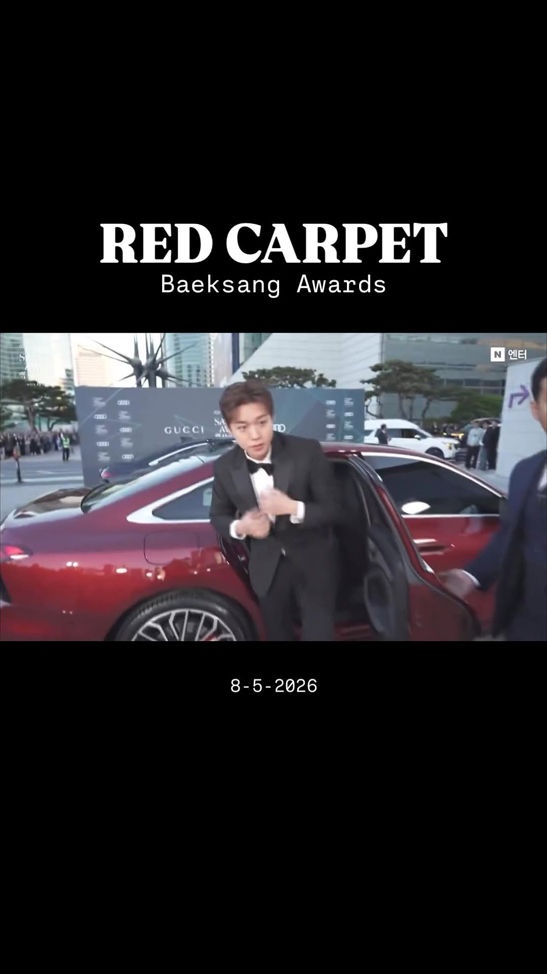 jihoon_park2905_ 게시물 이미지: "RED CARPET" - 62nd BAEKSANG AWARDS!...