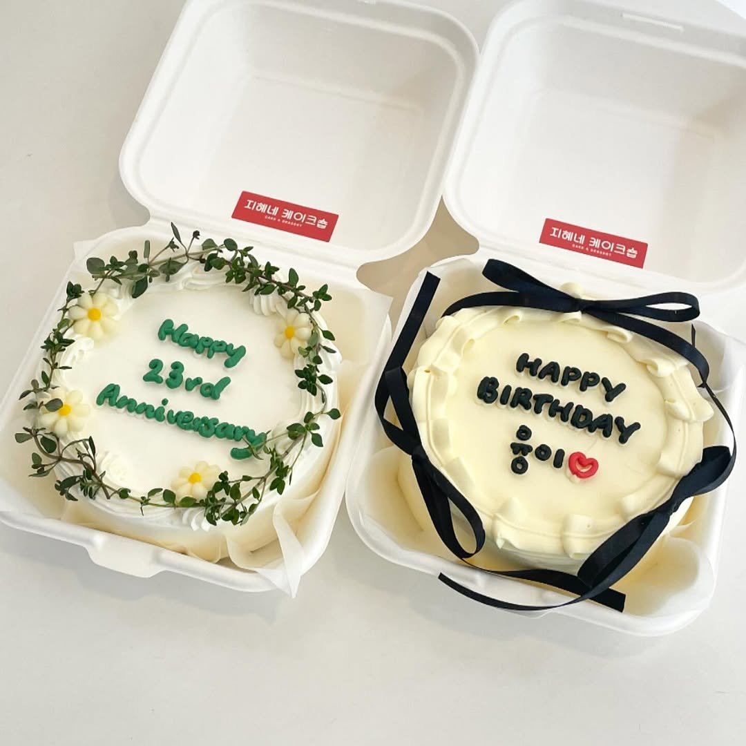 jihyescakeshop 게시물 이미지: 💚💚💚

#도시락케이크

۪ ꒰ㅣ̆̈꒱ ♡
① 카카오톡채널 '지혜네케이크숍'
②...