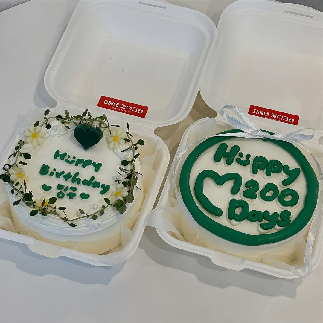 jihyescakeshop 게시물 이미지: 💚💚

#도시락케이크

۪ ꒰ㅣ̆̈꒱ ♡
① 카카오톡채널 '지혜네케이크숍'
② 메뉴...