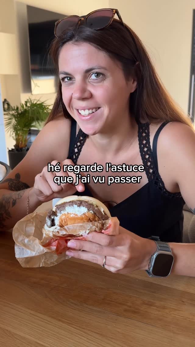 jimmy_laura_astuces 게시물 이미지: J’adore cette astuce 🤣🍔 #astuce #burger