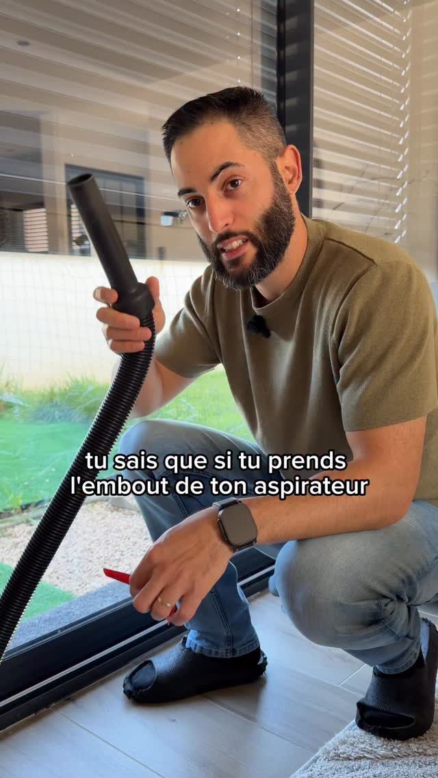jimmy_laura_astuces 게시물 이미지: Astuce pour aspirer dans les coins...