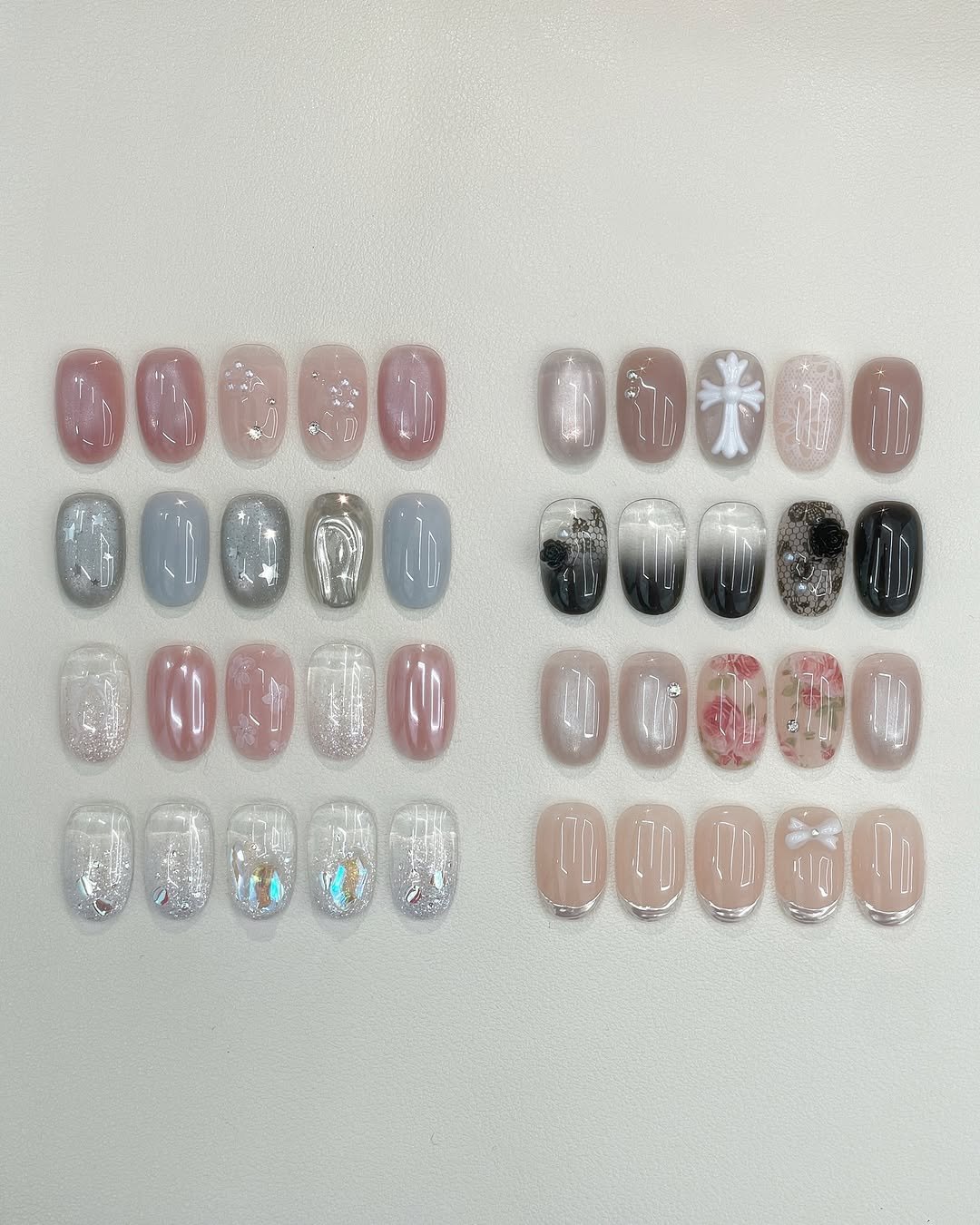 jinbok_nail 게시물 이미지: 5,6월 이달의아트 🤍
오랜만에 이달아 업로드인 만큼 하나하나 신경써서 만들었지요...