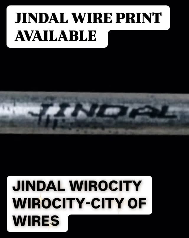 jindalsteelandwires_industries 게시물 이미지: JINDAL WIRE BY JINDAL STEEL AND WIRES IND....