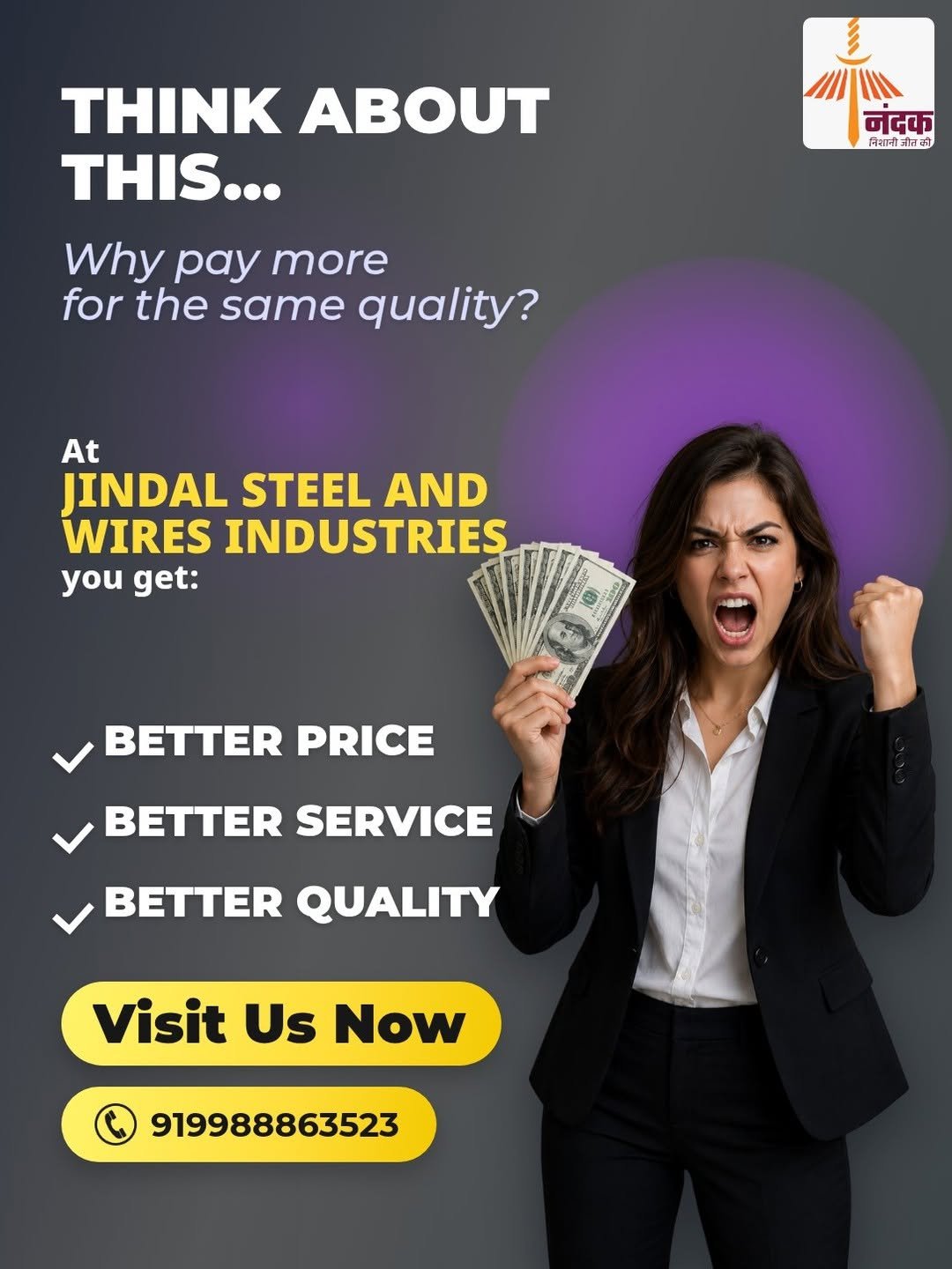 jindalsteelandwires_industries 게시물 이미지: JINDAL STEEL AND WIRES INDUSTRIES offers...