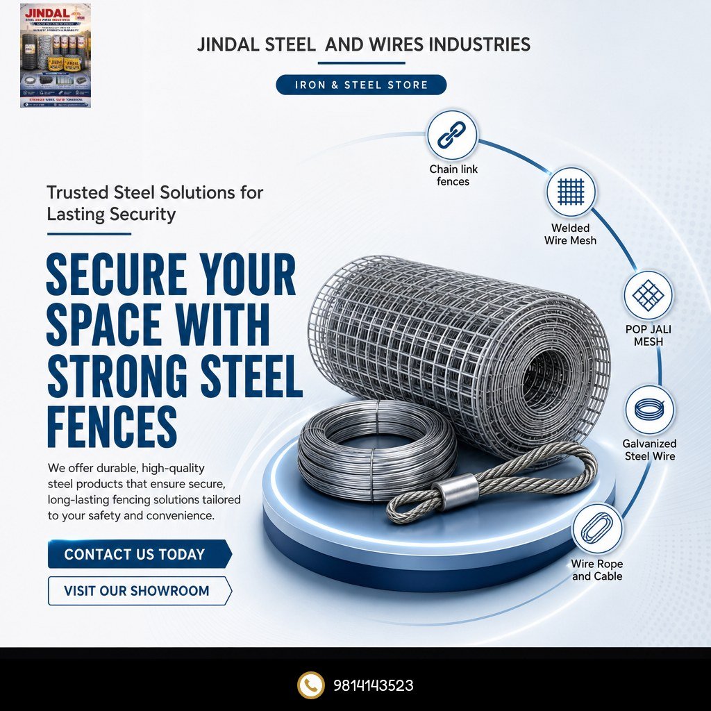 jindalsteelandwires_industries 게시물 이미지: JINDAL STEEL AND WIRES INDUSTRIES offers...