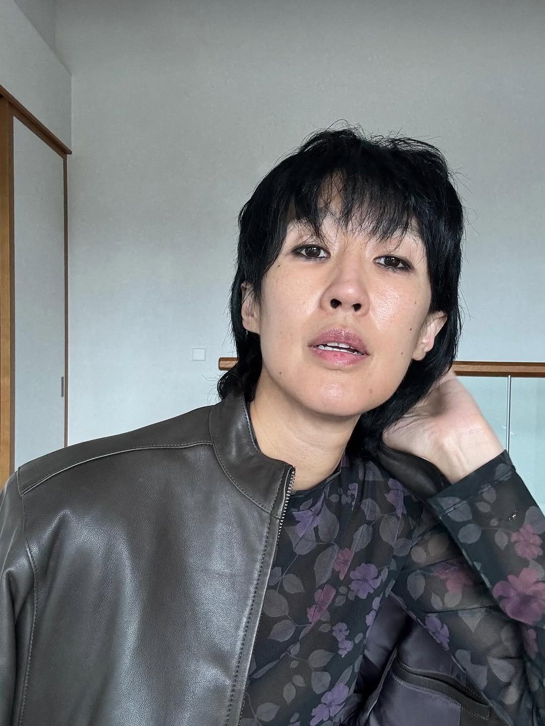 Photo by 홍진경 on September 05, 2025. May be an image of 1 person and bangs.