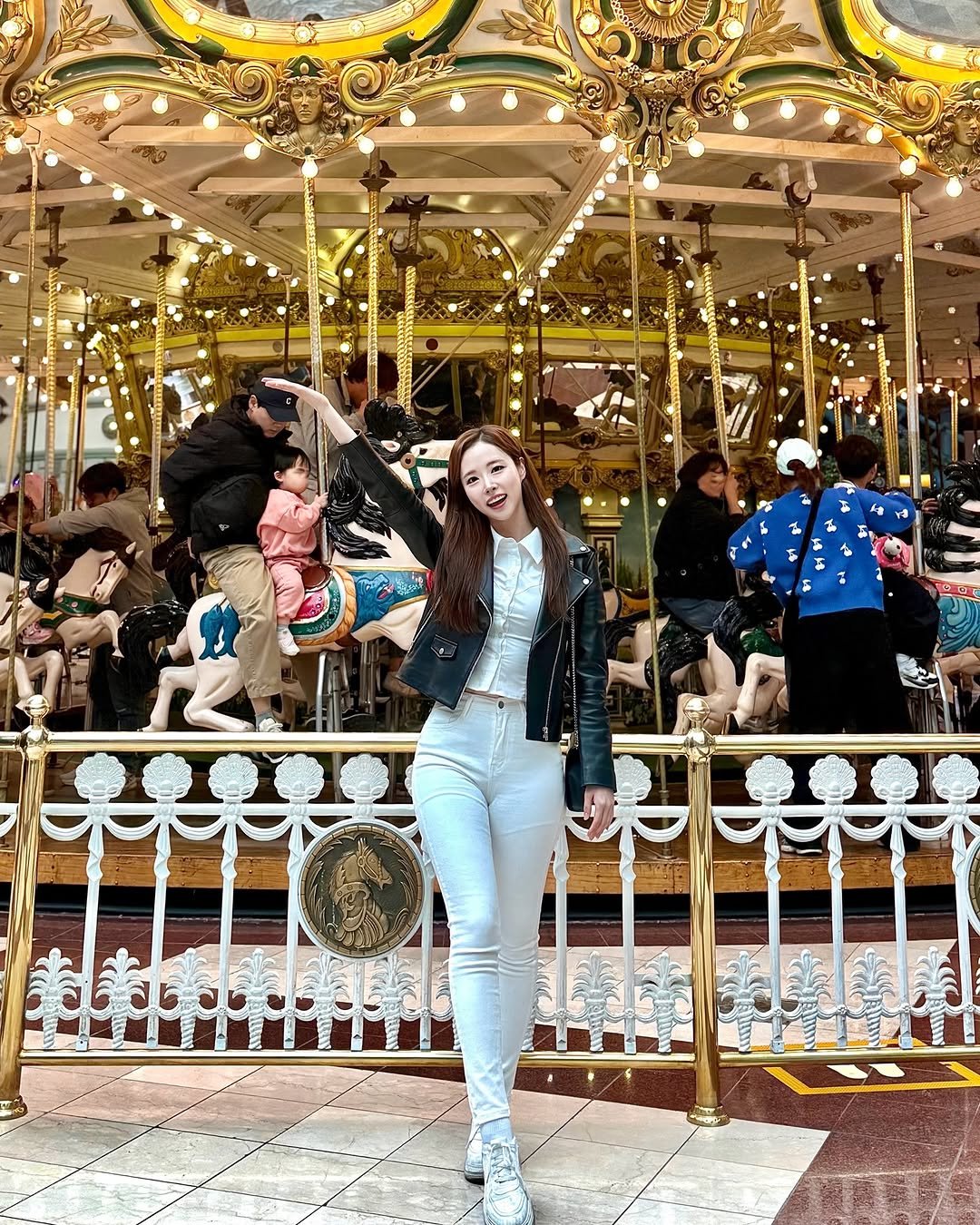 Photo by 이유진 on March 16, 2026. May be an image of carousel and text.