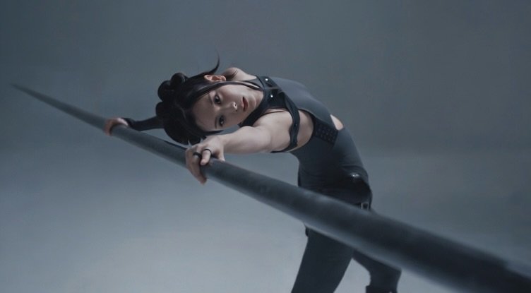 Photo shared by ˢᵒⁿᵃˡⁱ ᵈᵃˢ on February 23, 2026 tagging @blackpinkofficial, and @sooyaaa__. May be an image of costume, sword and text.