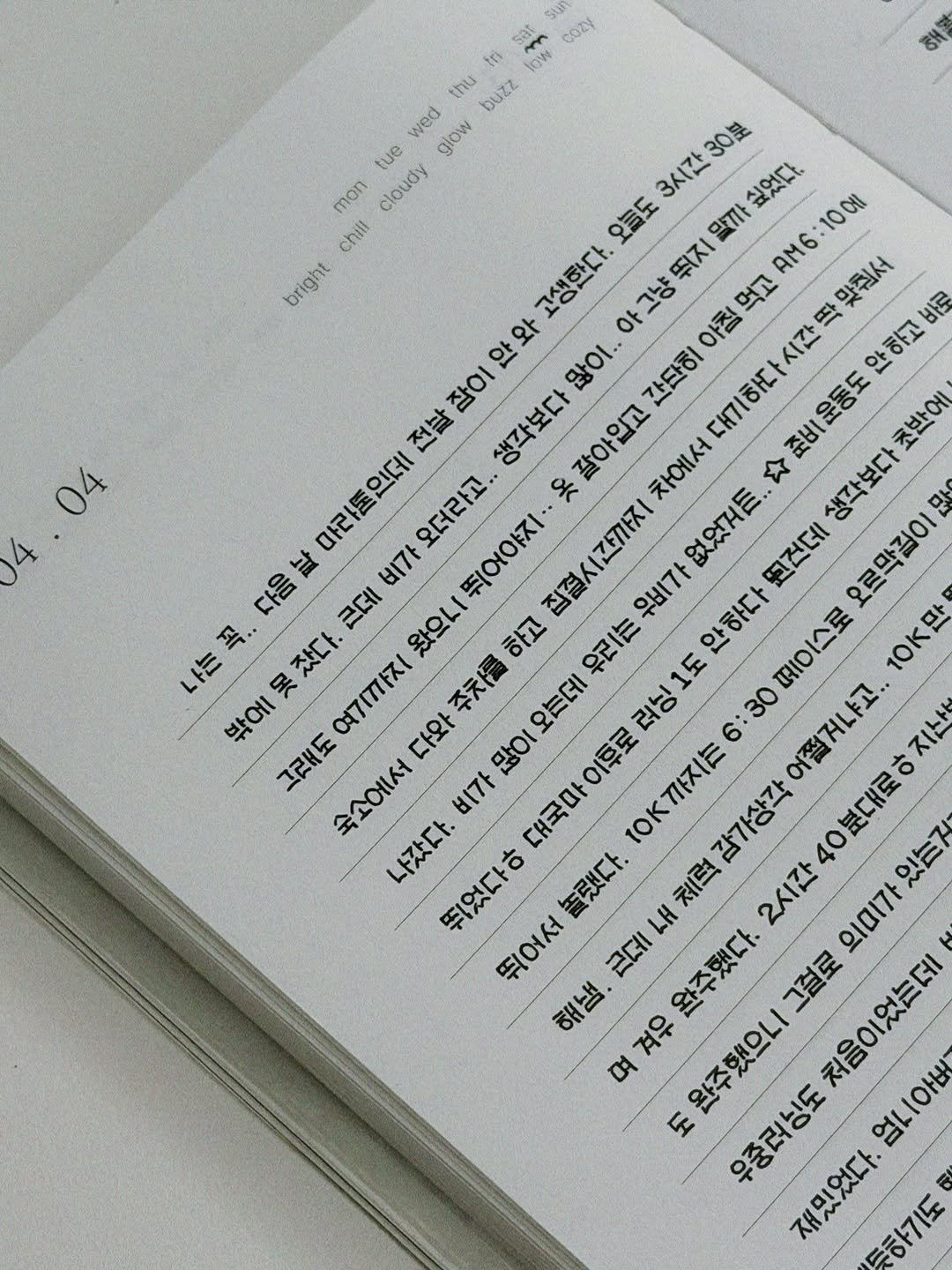 jittonee 게시물 이미지: 벚꽃마라톤 절망편 우중러닝 되어버려,, 그래도 재밌었다! 뿌듯했고!
이번주도 화이팅 ☘️