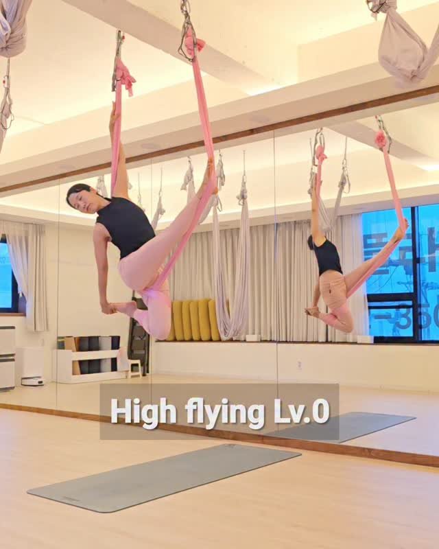jiyayoga 게시물 이미지: 하이플라잉요가 첫걸음반 피크포즈♡

플라잉요가는
해먹의 지지와 체중 분산을...