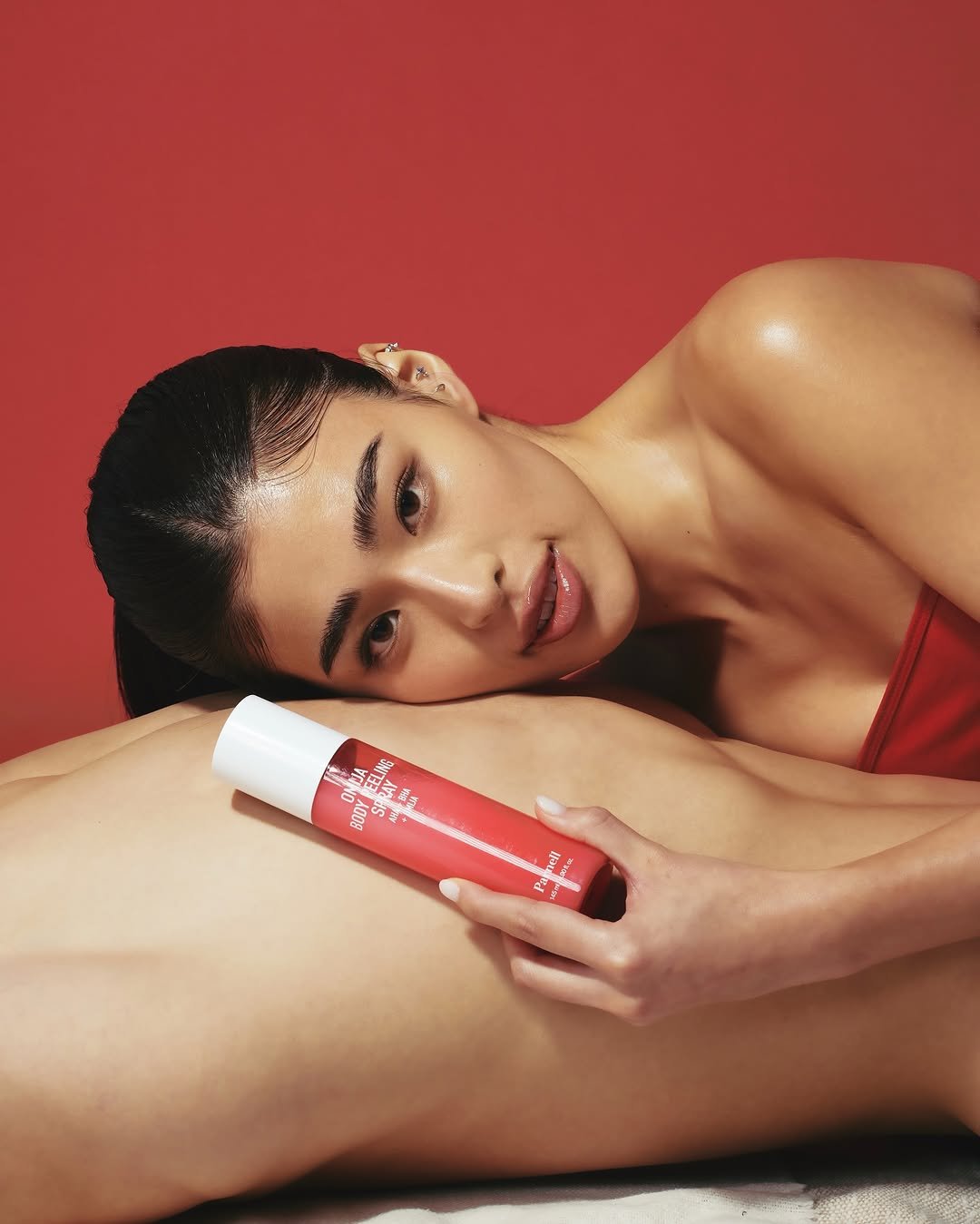 Photo shared by Jane Suhyun Lee on March 18, 2026 tagging @parnell_global. May be an image of one or more people, makeup, hair product, lotion, ointment, hand cream and text.