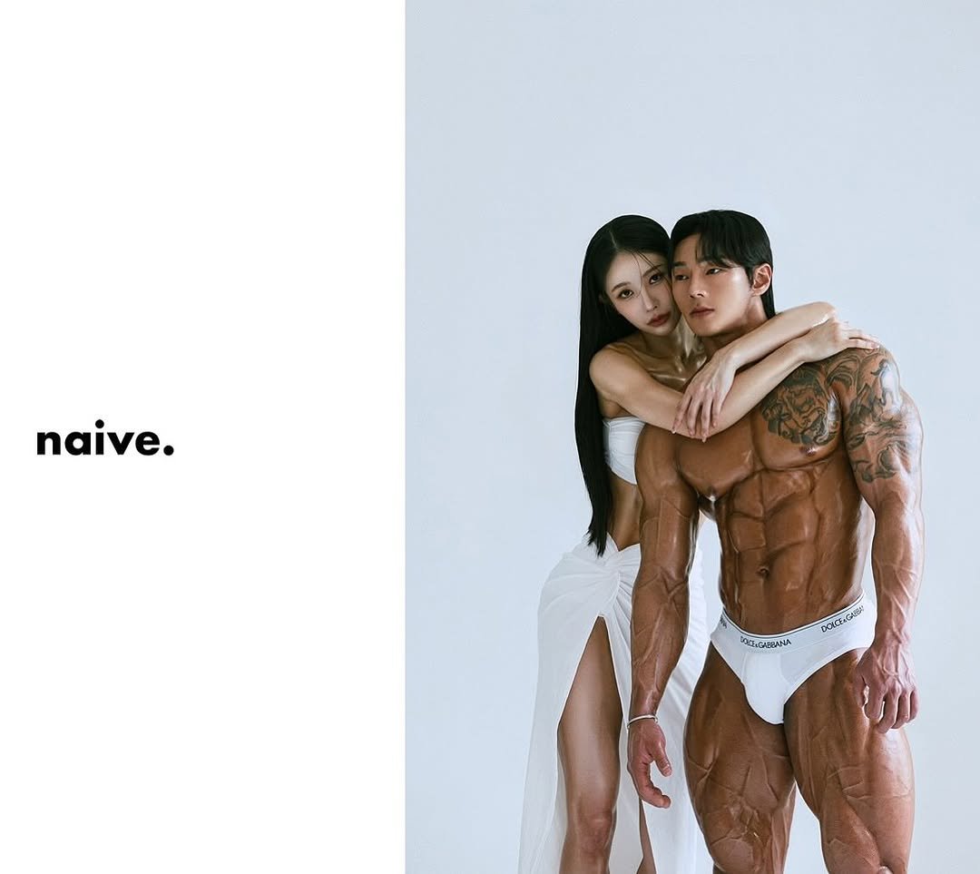 Photo by 강남PT 역삼PT 선수레슨 다이어트 클래식모델 in 강남 (Gangnam) with @jjin2ny, and @naivestudio_seoul. May be an image of 2 people, biceps, people bodybuilding and text.