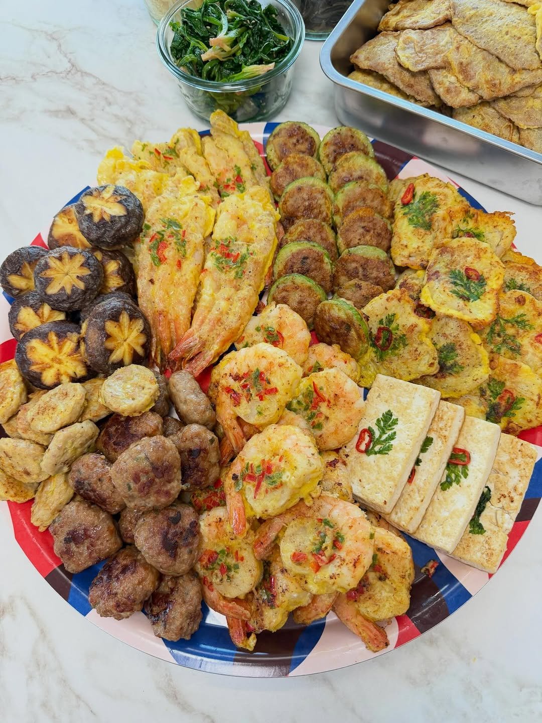 Photo by High_jjung / Park min jung on February 16, 2026. May be an image of croquette, platter, hand pie and text.