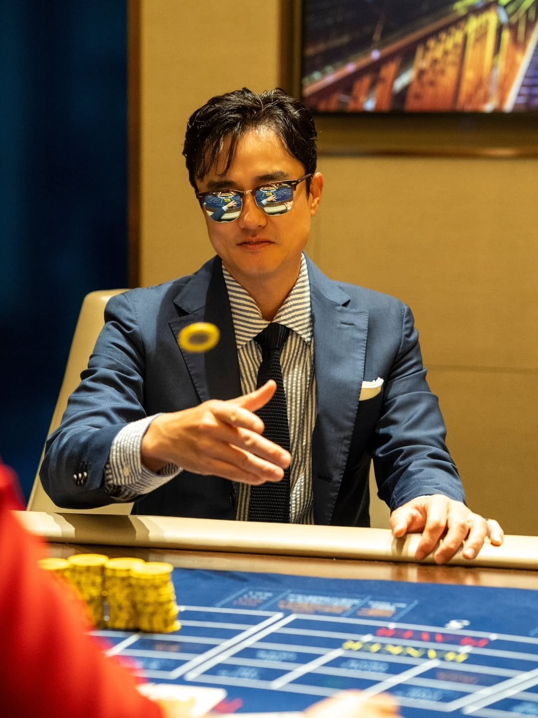 Photo shared by 신 정 균 on November 09, 2025 tagging @crystal_sj_lee, and @solaire_brb.