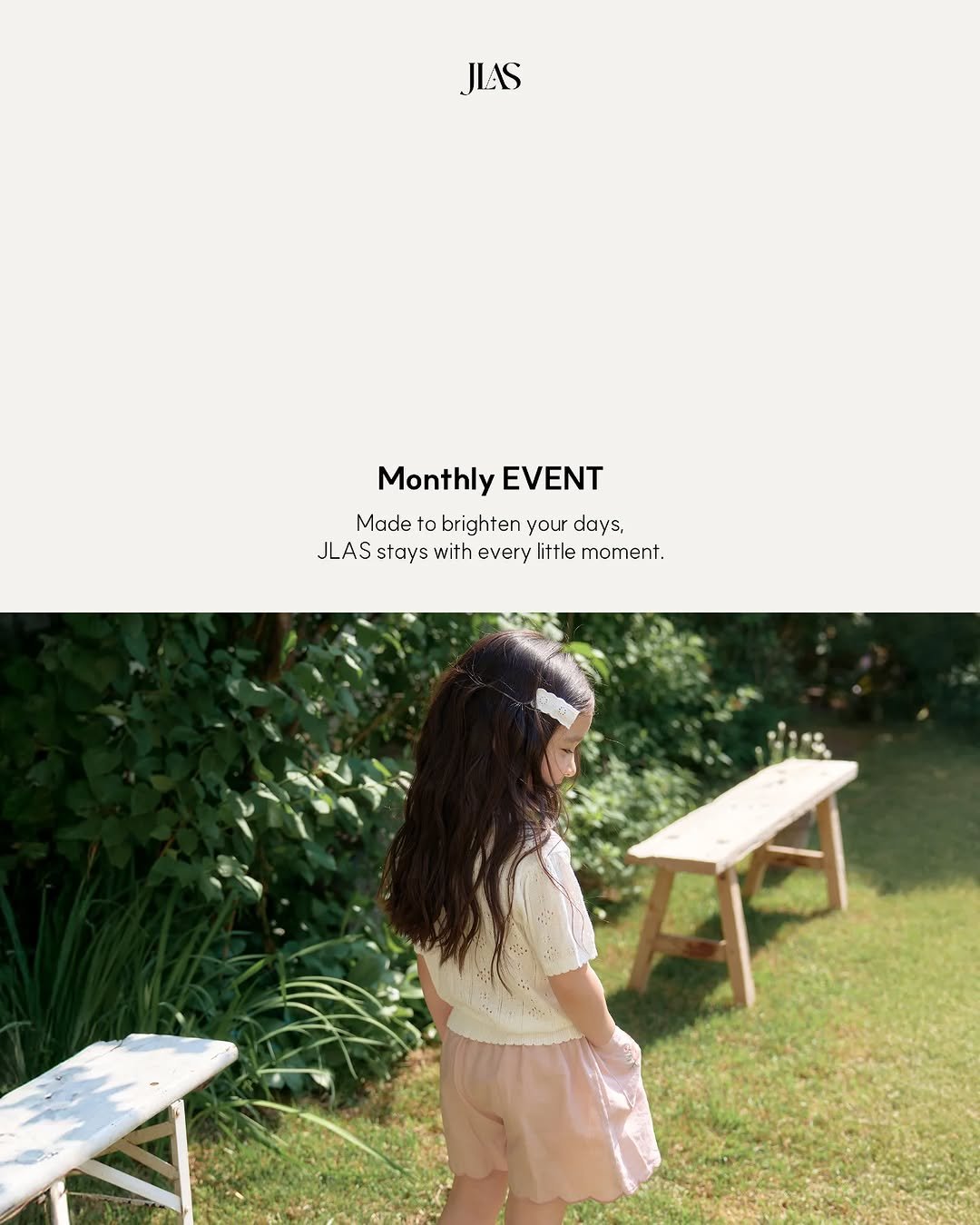 jlasofficial_ 게시물 이미지: [EVENT] 매순간 여러분과 함께하고 싶은 제이라스는
매월 첫째주 첫날,
감사한...