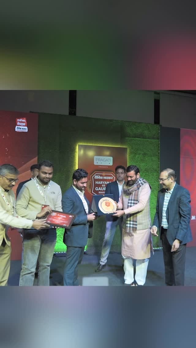 jmsolarfarmer 게시물 이미지: A Proud Moment 🇮🇳
Honoured by Hon’ble Haryana...