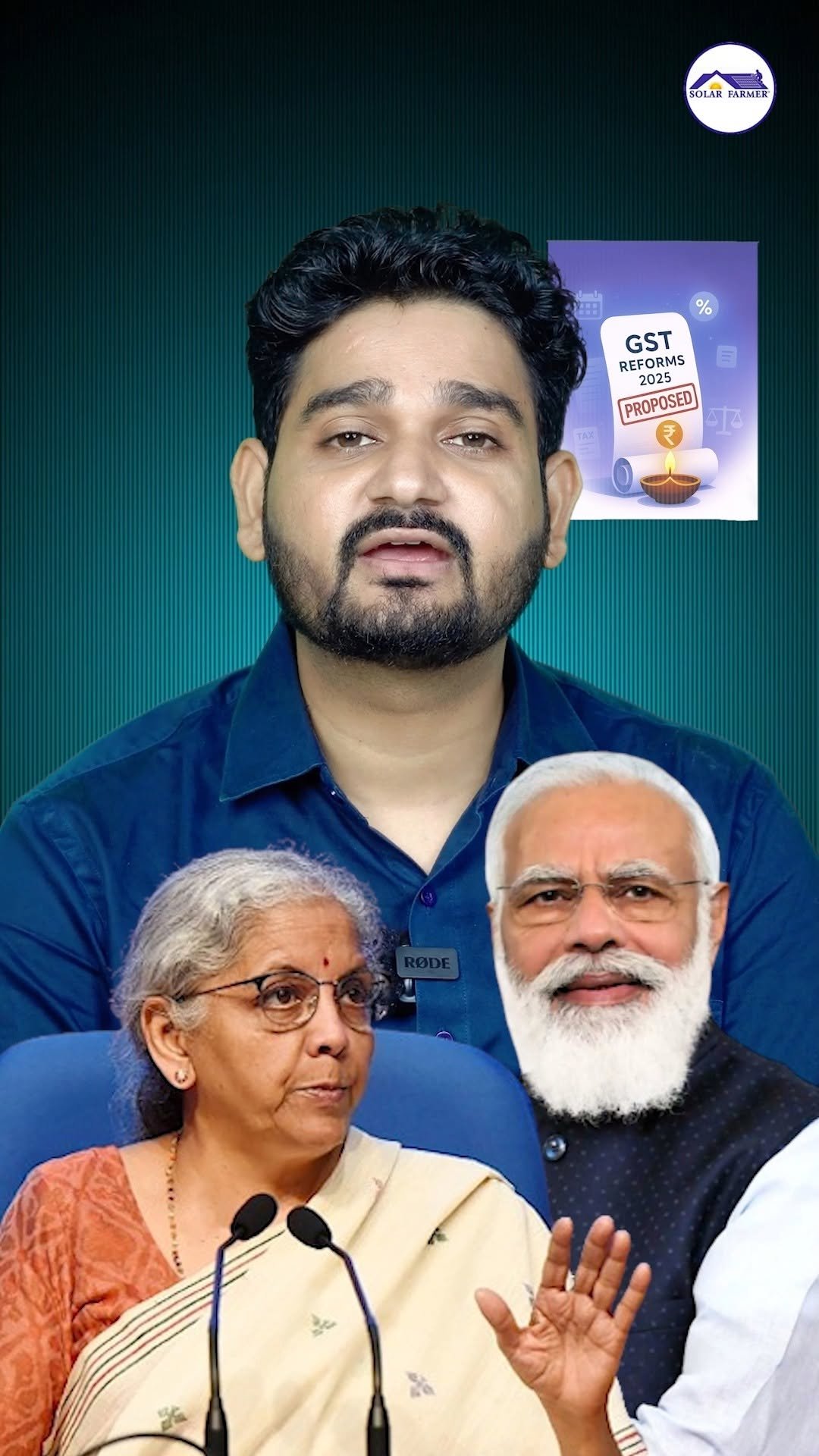 jmsolarfarmer 게시물 이미지: Solar Panels Become Cheaper?“GST reforms...