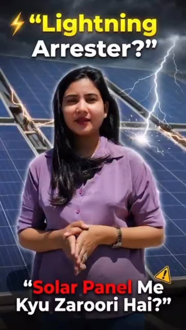 jmsolarfarmer 게시물 이미지: Lighting arrester…

#lighttingarrester #solar ...