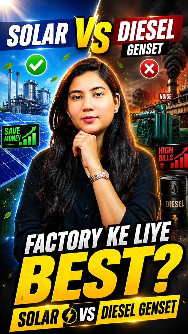 jmsolarfarmer 게시물 이미지: Factory ke  liye best solar …

#solarfarmer...