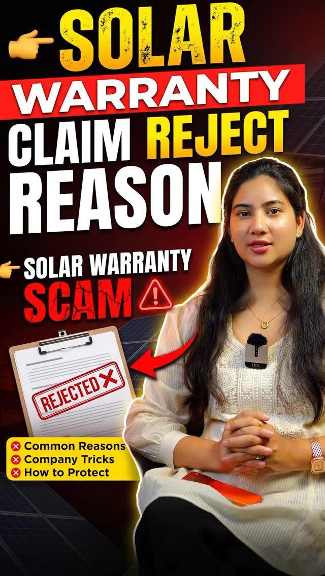 jmsolarfarmer 게시물 이미지: Solar warranty claim  Reject reason...