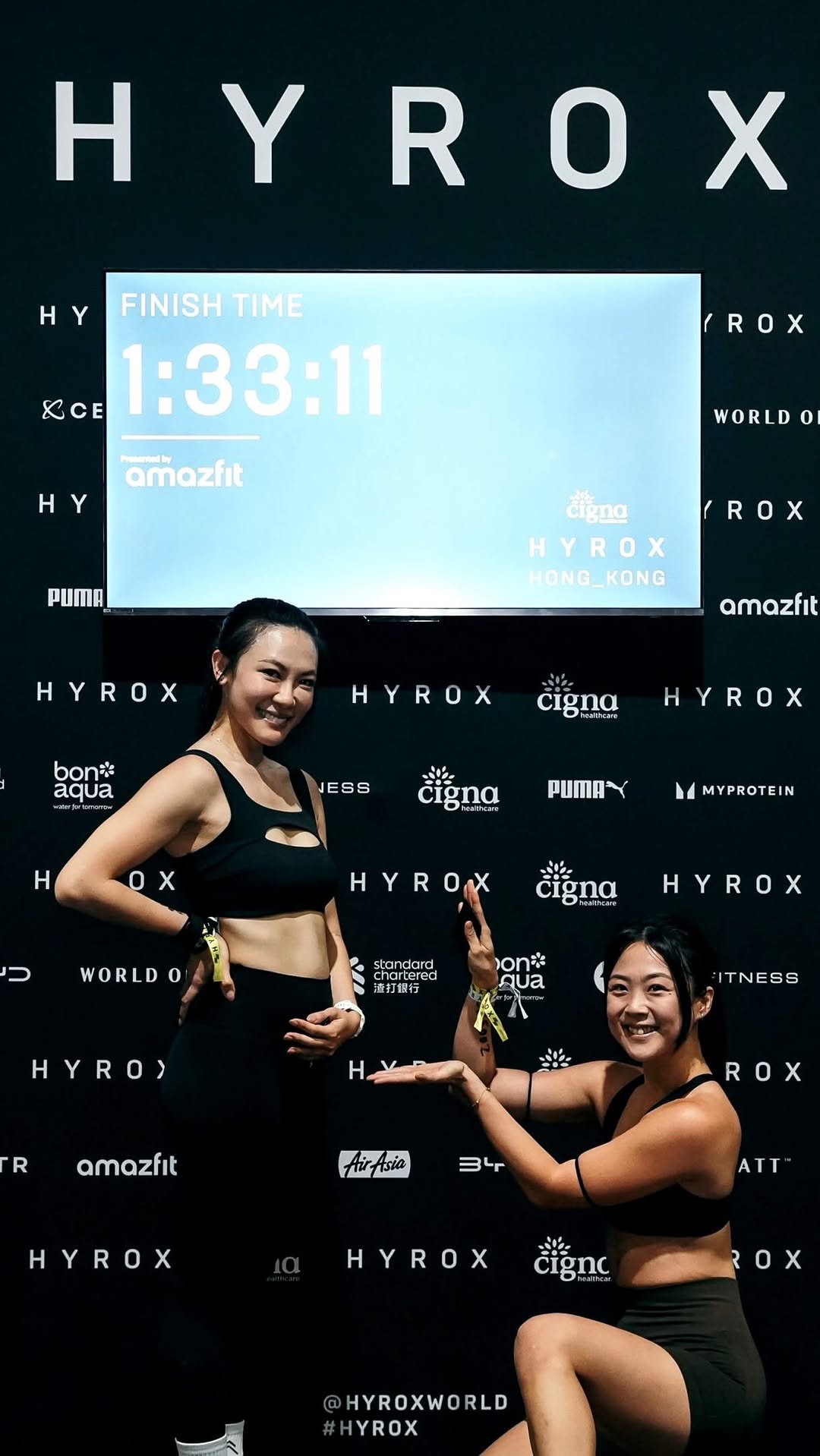 joemary_leung 게시물 이미지: 我本來真的不想玩HYROX🫣因為……..
發現有了二寶

我發覺兩個小寶寶都唔想我比賽😂係咪驚...