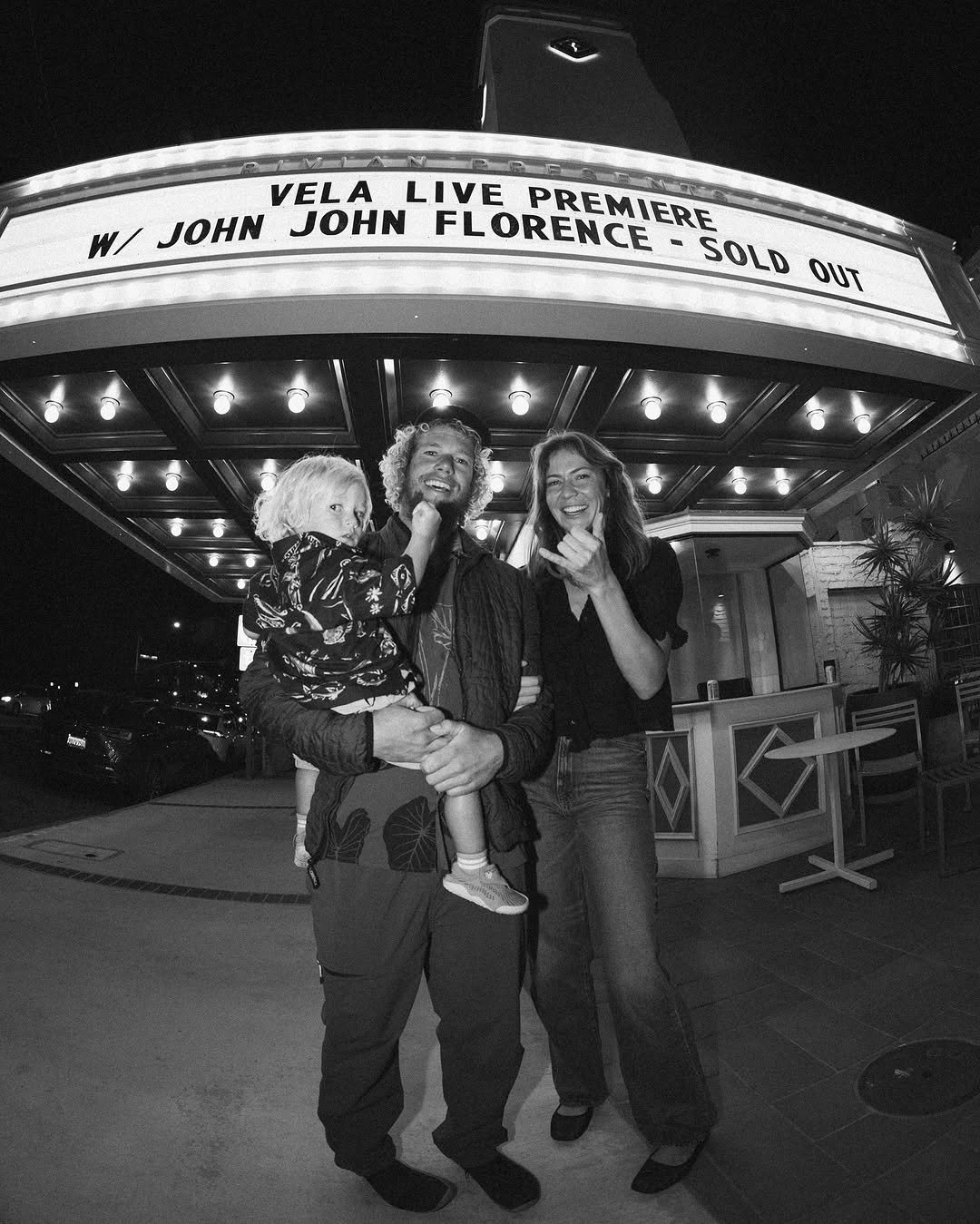 Photo shared by John john Florence on March 03, 2026 tagging @yeti, and @parallelsea. May be a black-and-white image of harmonica and text.