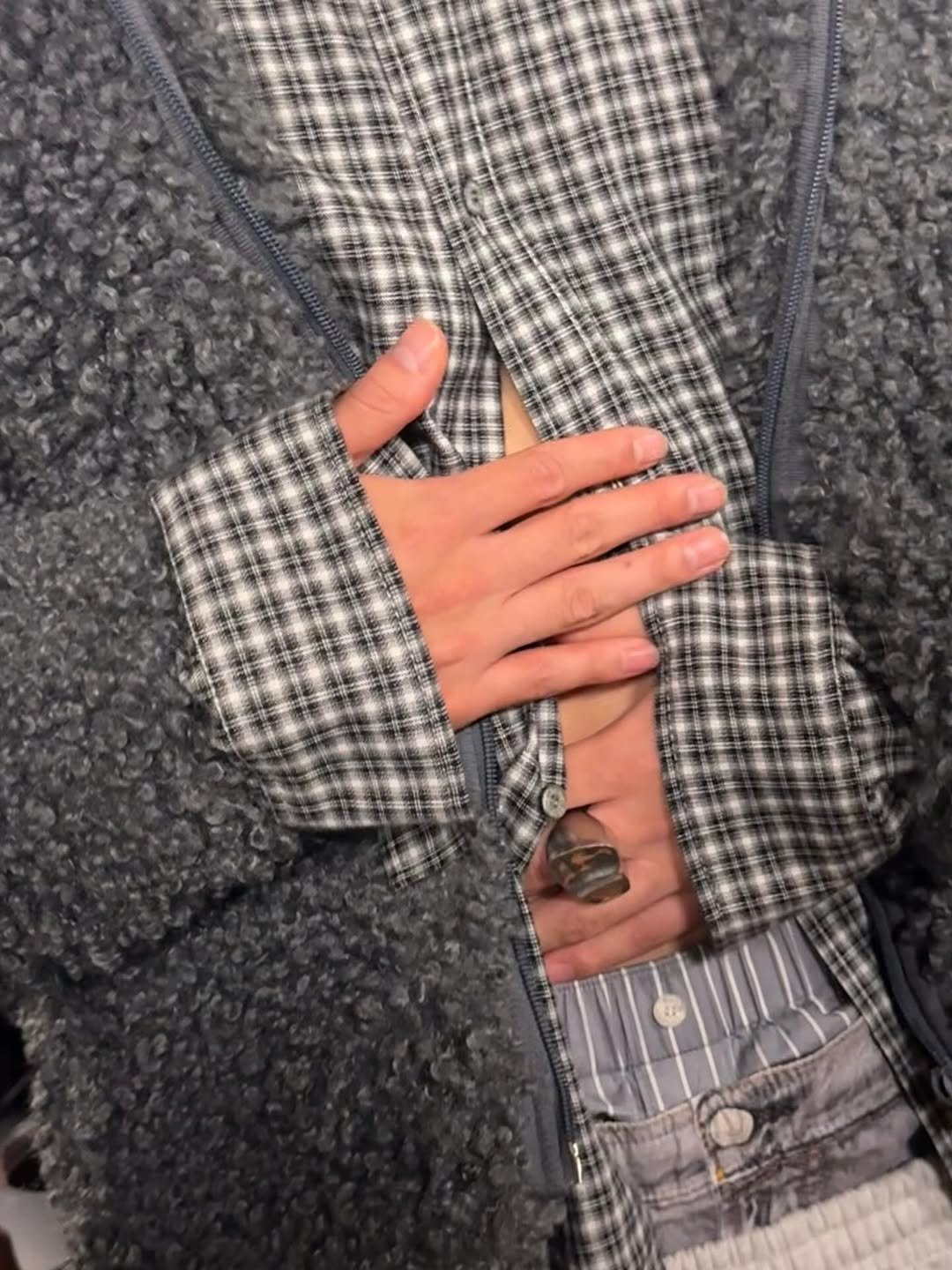 Photo by Johnny Suh on October 03, 2025. May be an image of 1 person, overcoat and duffle coat.