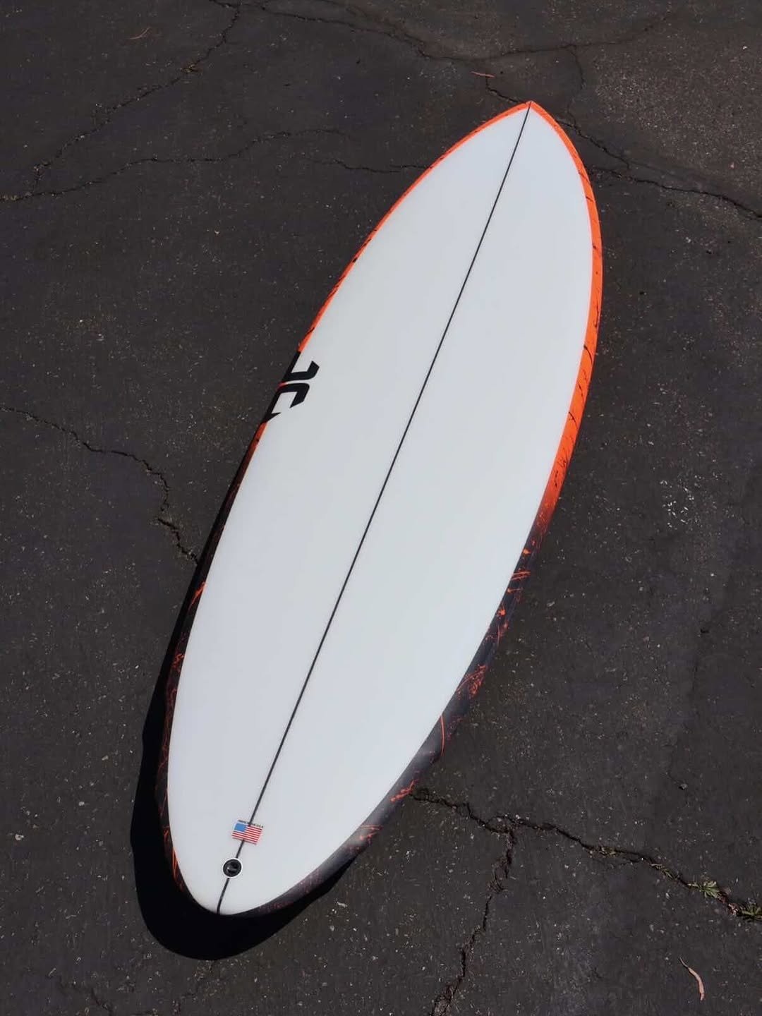Photo shared by Jonathan Grandini Surfboards on April 25, 2026 tagging @boardporn, and @shape3d. May be an image of surfboard and text.