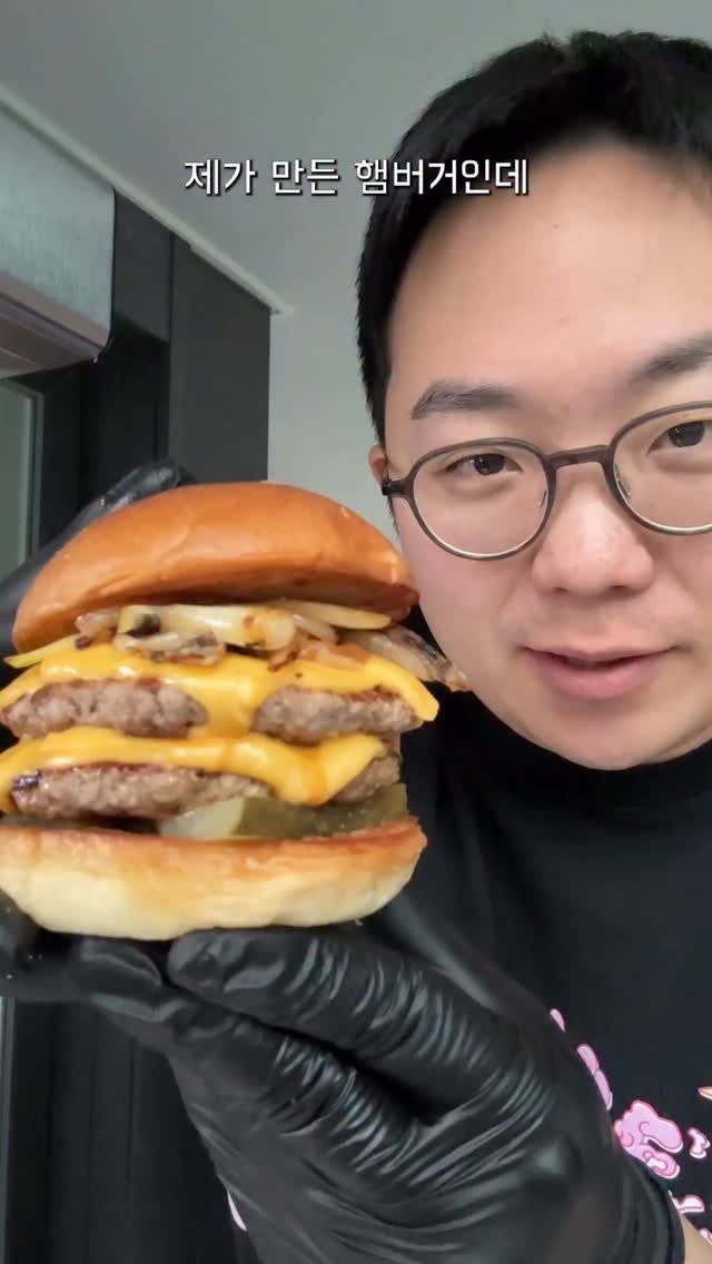 jonghofood 게시물 이미지: 소스없는 햄버거