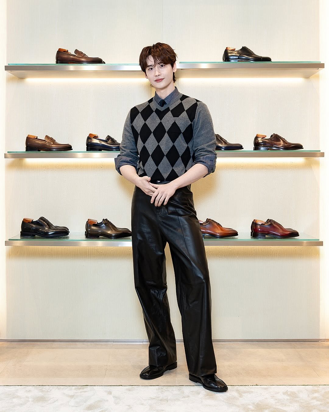 Photo shared by FERRAGAMO on July 22, 2025 tagging @jongsuk0206.