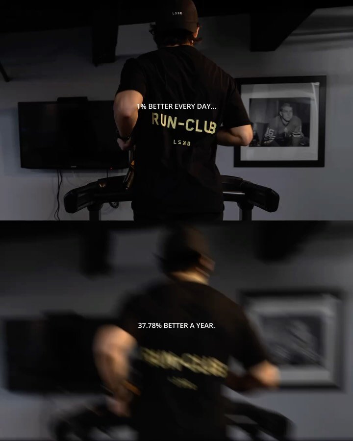 jonsrunning 게시물 이미지: Small habits. Done daily. They compound....