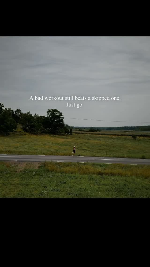 jonsrunning 게시물 이미지: Not every day is perfect. Sometimes showing up...