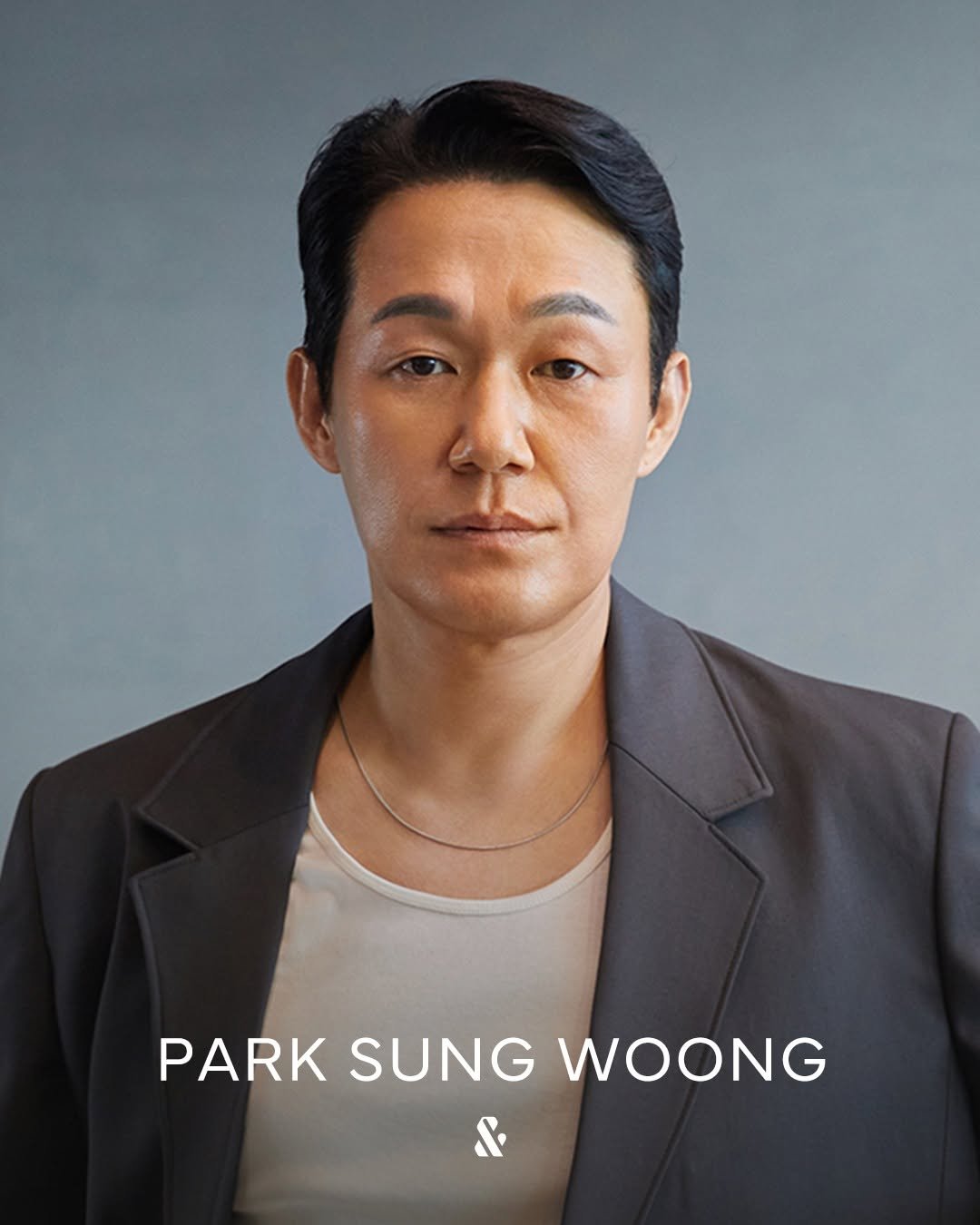 Photo shared by HI& 하이앤드 on January 08, 2026 tagging @management_run_official, and @joonggu_hyung. May be an image of one or more people, poster and text that says 'PARK PARKSUNGWOONG PARKSUNG SUNG WOONG'.
