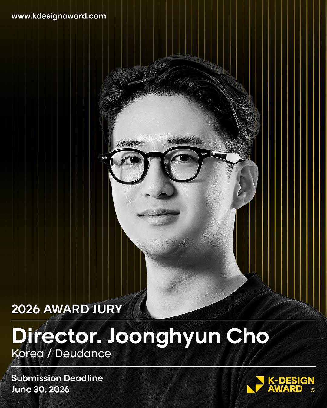 joonghyuncho 게시물 이미지: 2026 K-Design Award @kdesignaward 에서 듀당스...