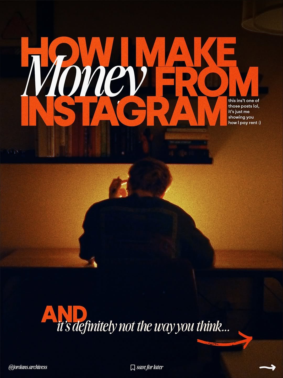Photo by Jordan Watkins on February 02, 2026. May be a graphic of money, magazine, poster and text that says 'HOW MAKE Money FROM INSTAGRAM those posts lo, this ins' ton one of showing you how pay rent: :) AND it'sdefinitely finitely not the wyyοι ulsaefinietynothewrayouihn.. yли think... @jordans.archivess @jordans archivess saveforiater'.