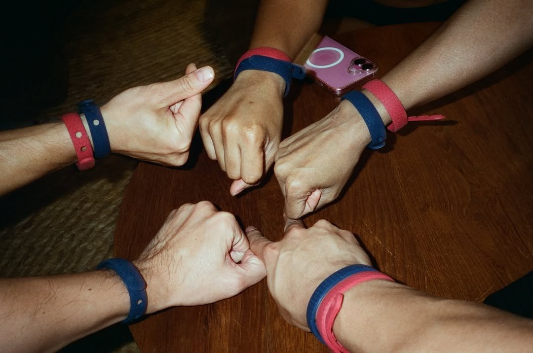 Photo shared by Joss Way-Ar Sangngern. on November 27, 2025 tagging @speechandsaunaclub. May be an image of wristband, sweat band, bandage and text.