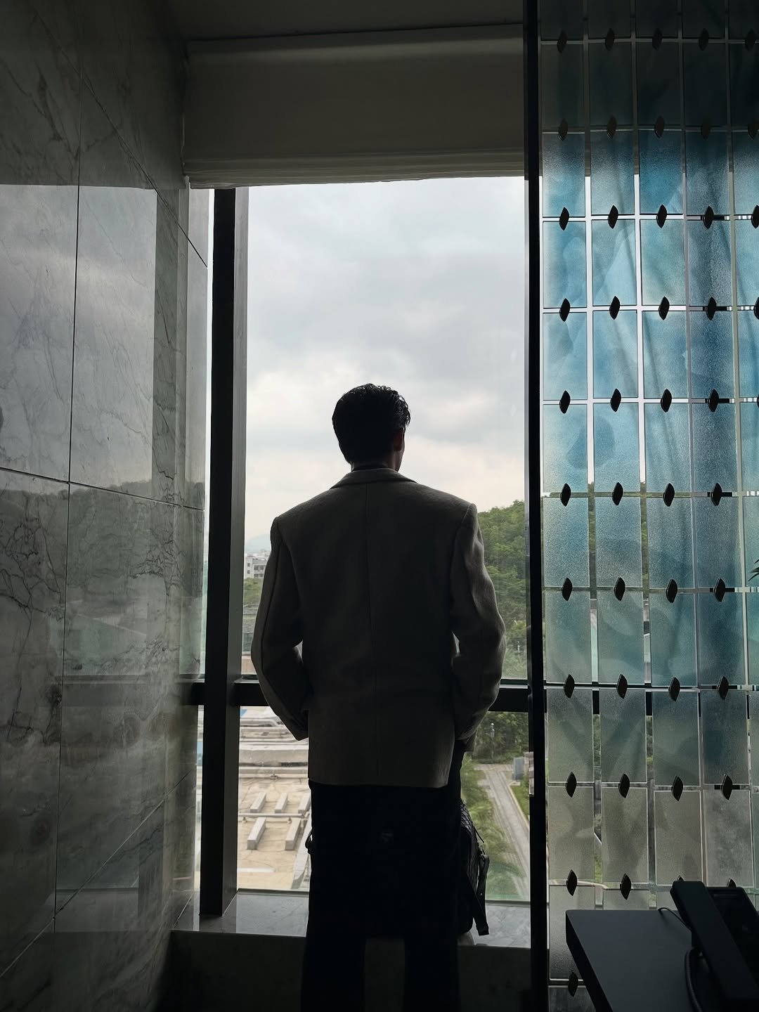 Photo by Joss Way-Ar Sangngern. on April 11, 2026. May be an image of standing, monument, window and text.