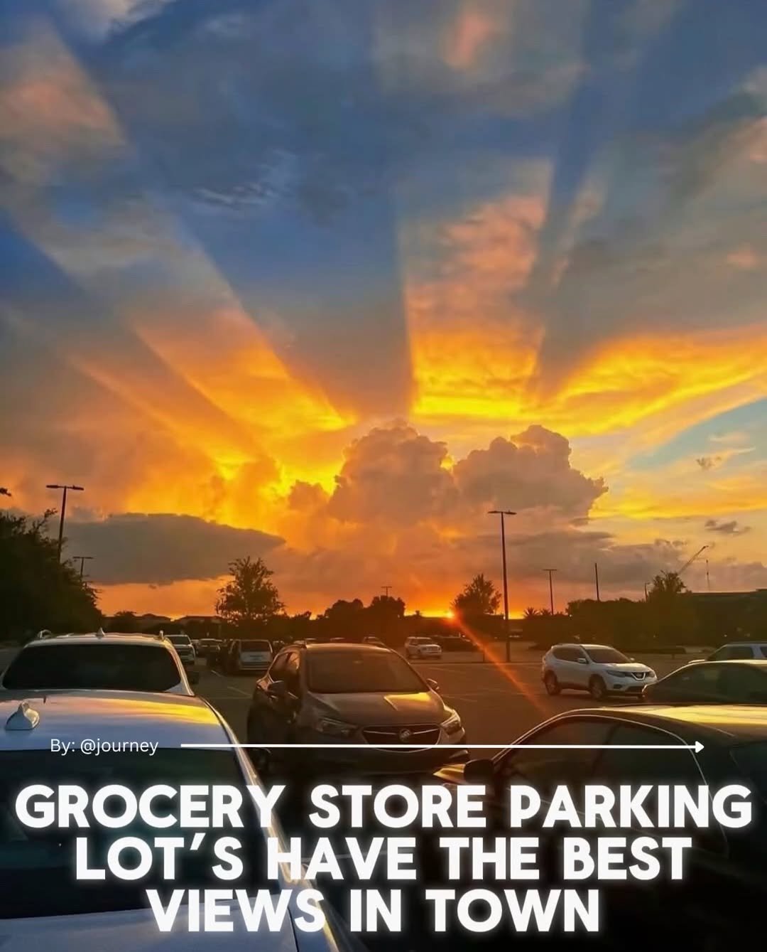 journey 게시물 이미지: Best time to go grocery shopping is in the mid-evenings