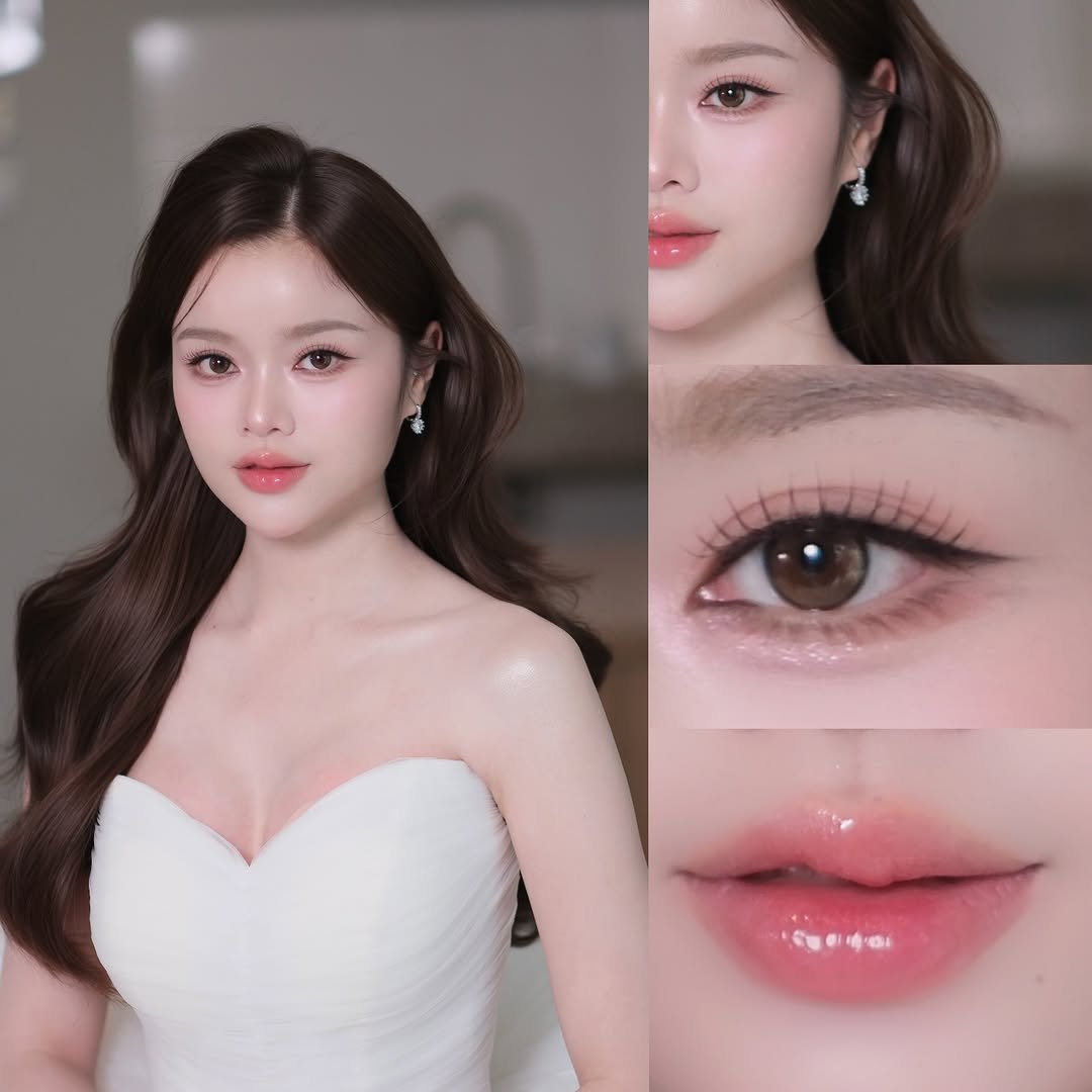 Photo by Makeup Artist - Korean & Thai  style🇰🇷🇹🇭 on March 15, 2026. May be an image of one or more people, makeup and text.