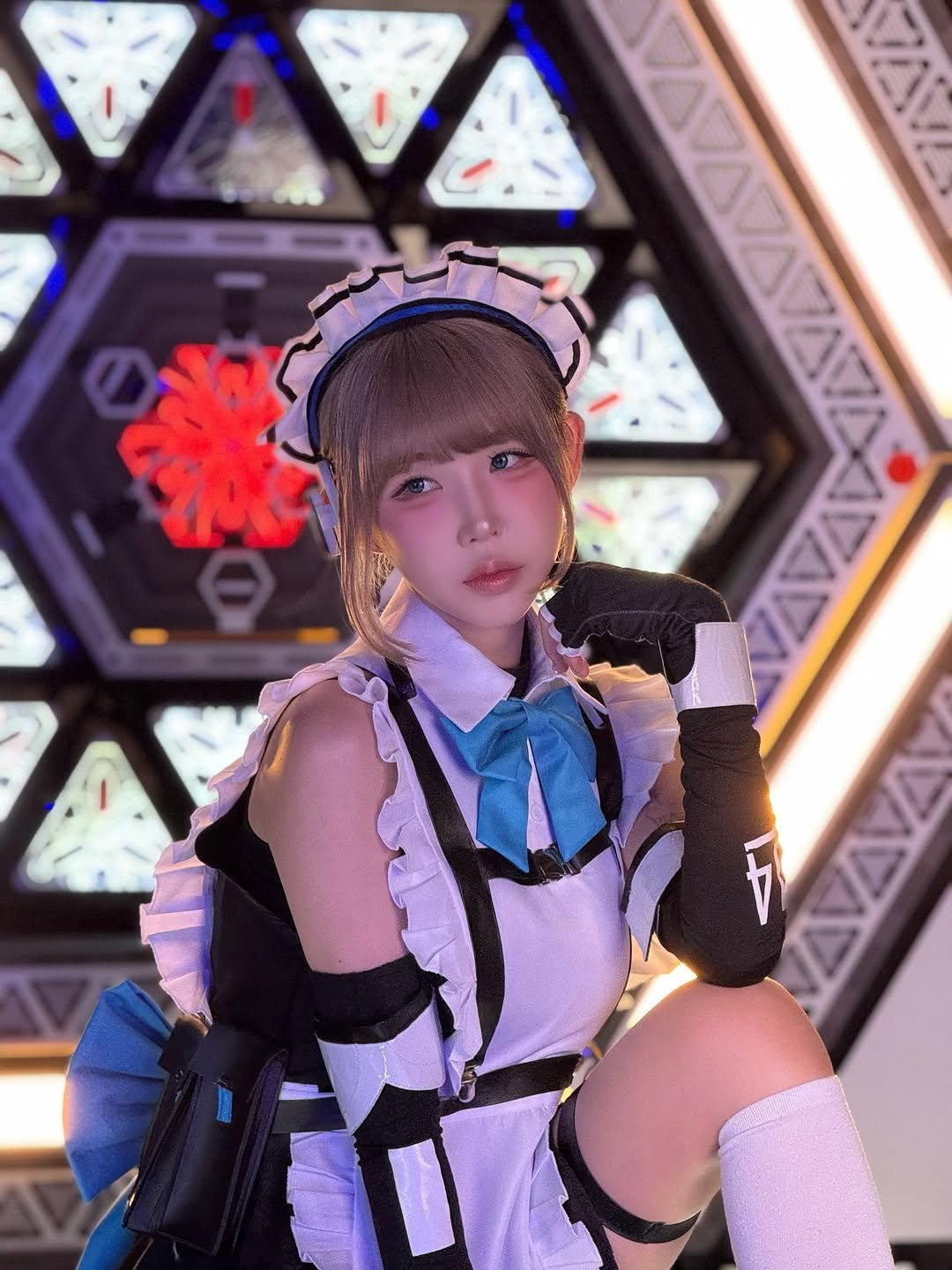 Photo by 조이서 Joyseo on June 29, 2025. May be an anime-style image of 1 person, costume and text.