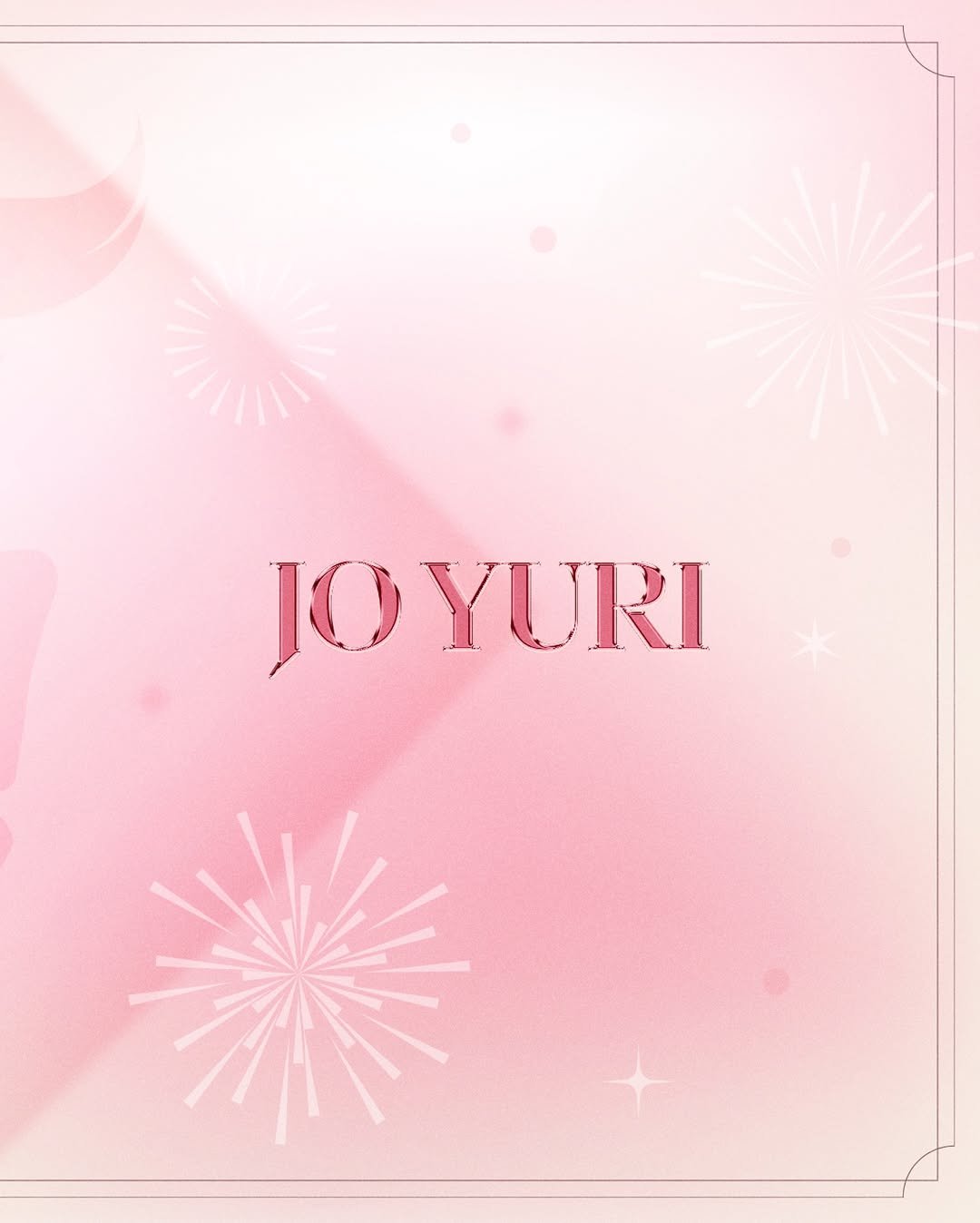 Photo by 조유리 JO YURI on December 31, 2025. May be a graphic of poster, sparkler, card, magazine and fireworks.