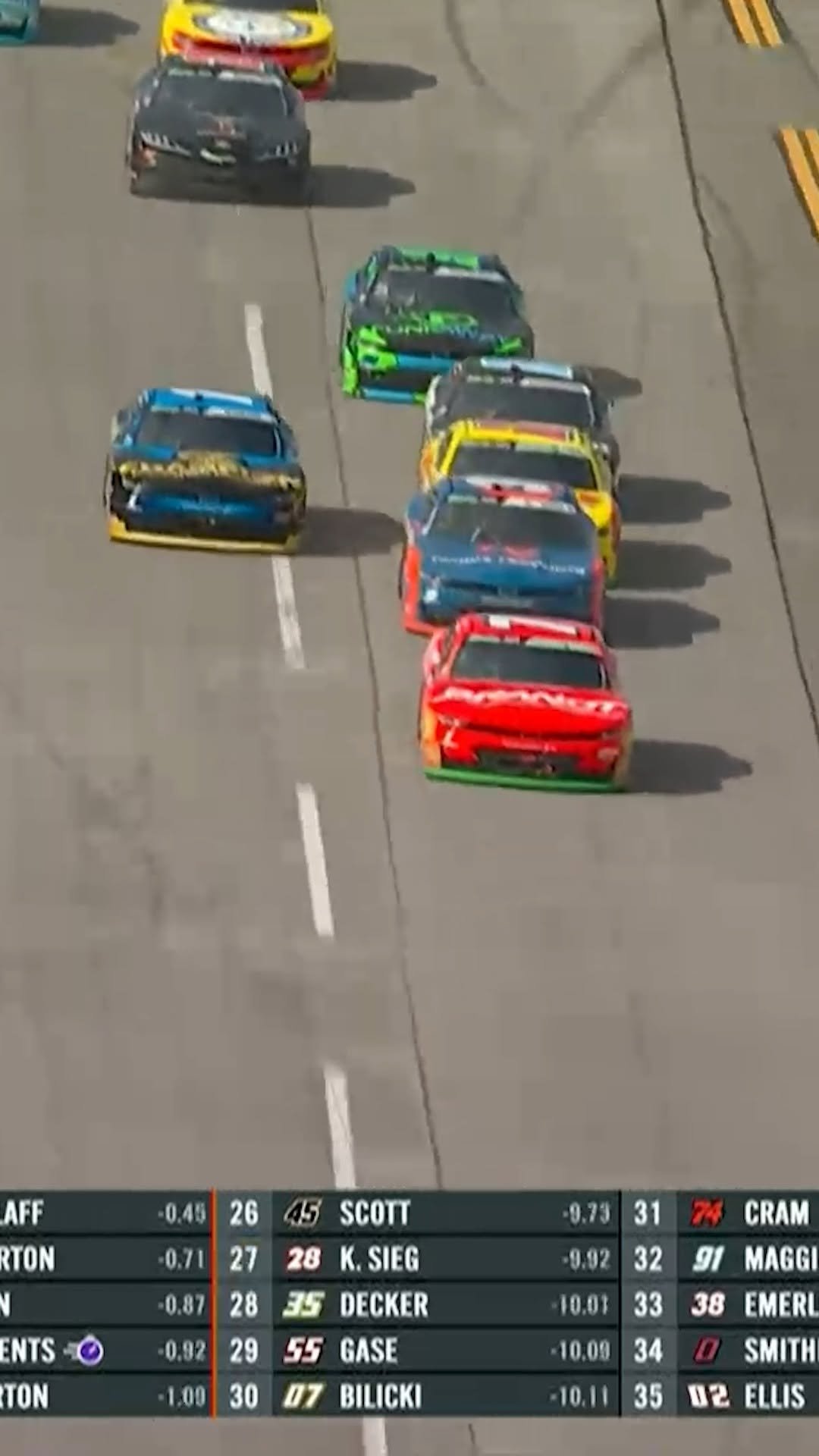 jrmotorsports 게시물 이미지: @j_allgaier wins Stage 2 at Talladega giving...