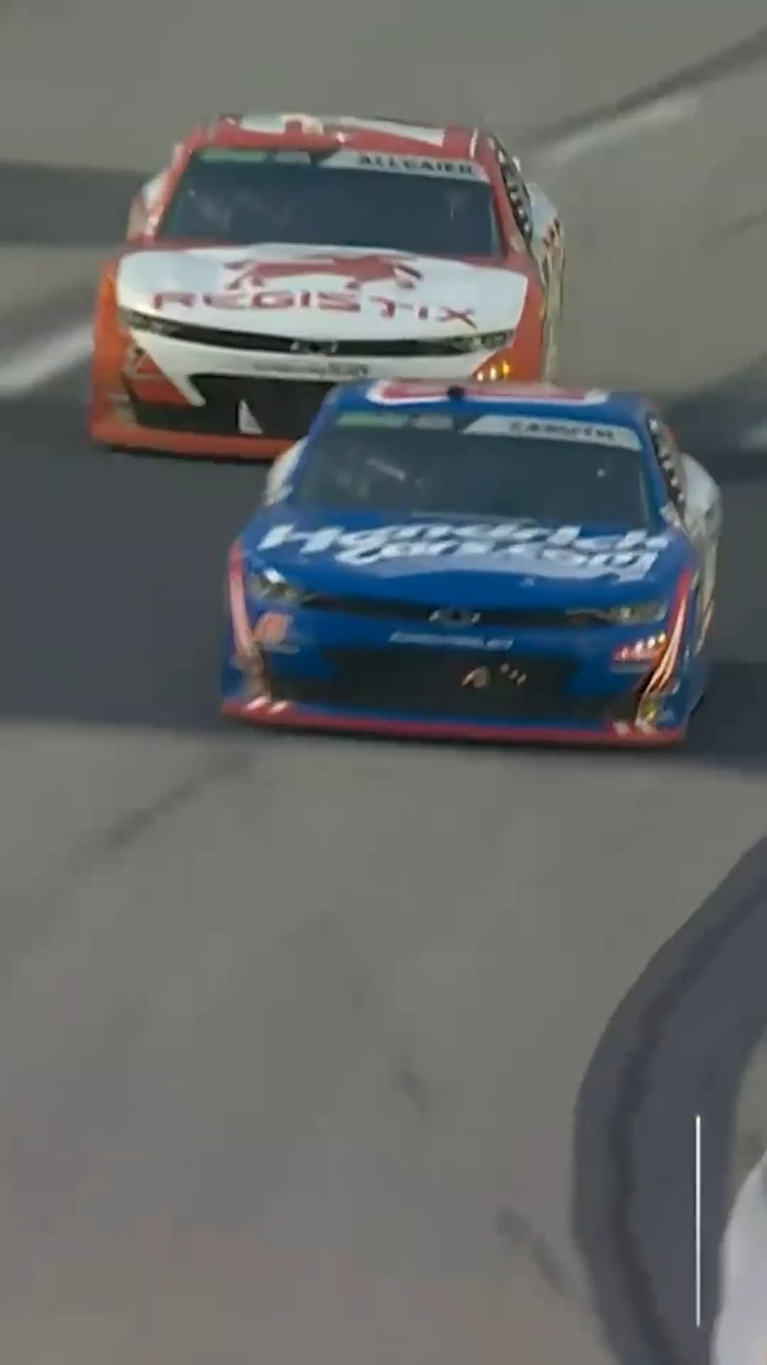 jrmotorsports 게시물 이미지: @rajahcaruth_ earns his first career stage...