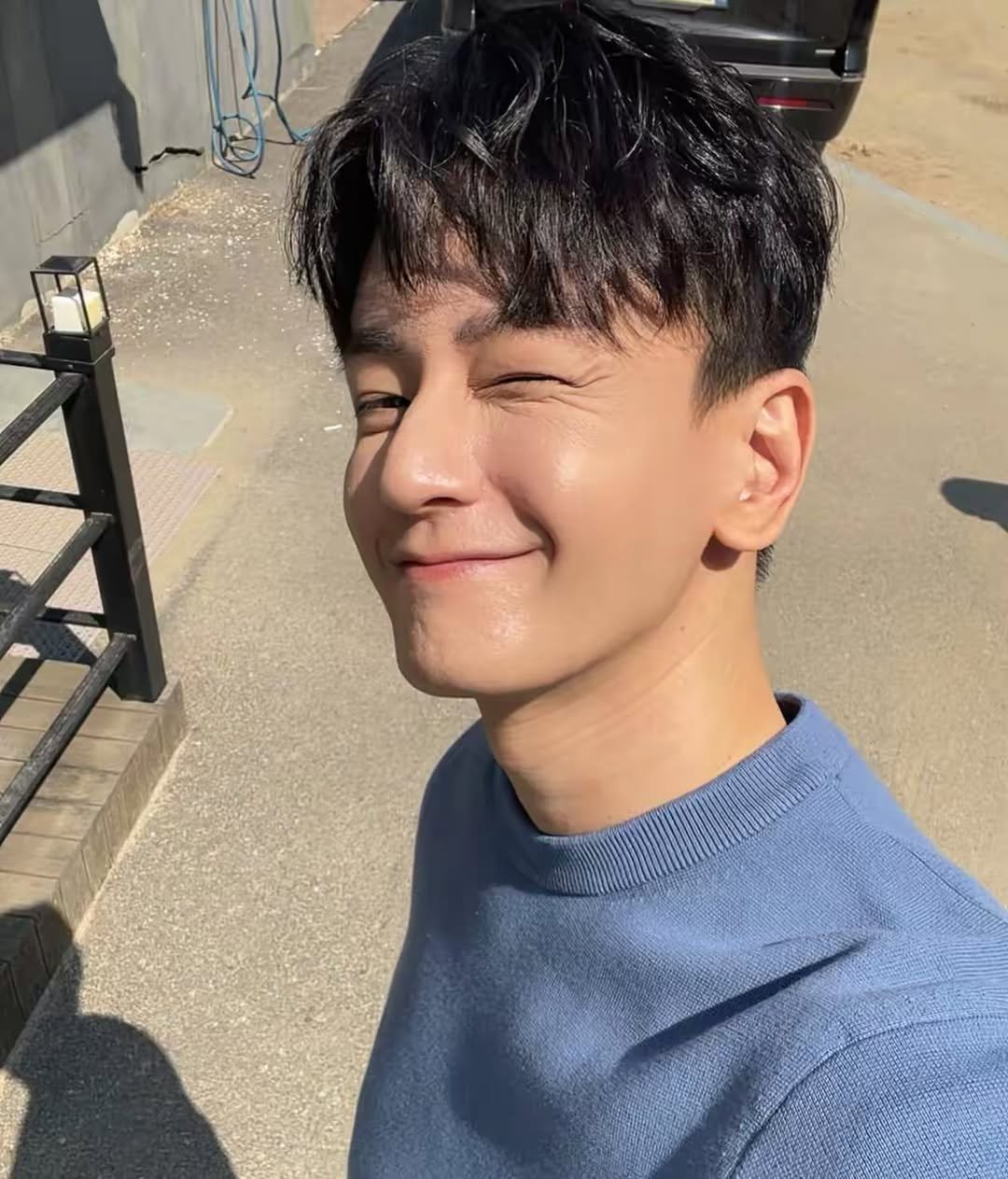 Photo by 임주환. Lim Juhwan. on April 07, 2026. May be an image of one or more people, bangs and text.