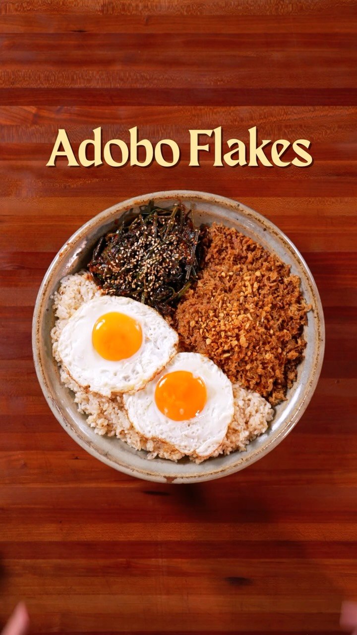 jujumaoeats 게시물 이미지: 🇵🇭 Adobo Flakes w/ Pako Kimchi 🇰🇷 collab w/...