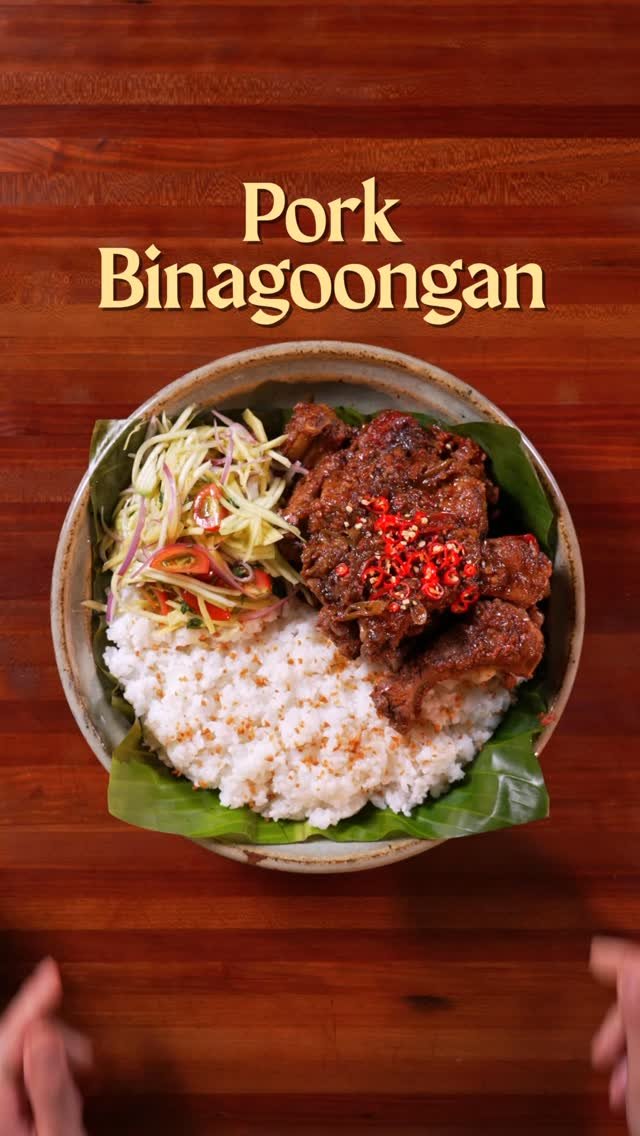 jujumaoeats 게시물 이미지: 🇵🇭 Pork Binagoongan | Filipino Food Bible Ep....